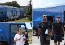 Il Napoli sbarca a Rivisondoli, cori per Osimhen: oggi primo allenamento