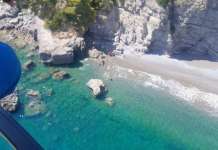 Vico Equense, una persona precipita da una roccia: intervengono i soccorritori