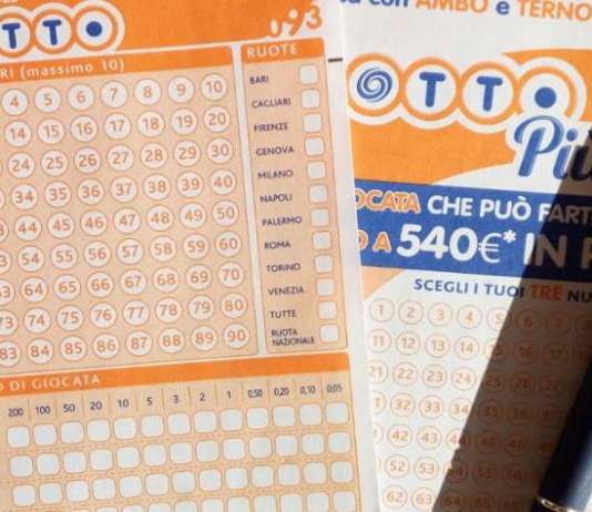 Lotto, pioggia di vincite in Campania: colpo da 62.500 euro nel Casertano