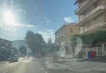 Quella perdita d’acqua  sulla Nazionale che è diventata voragine (Foto)