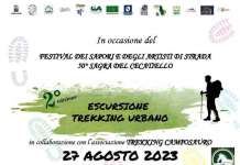 Al Festival dei Sapori – 50° Sagra del Cecatiello trekking urbano e stand aperti a pranzo