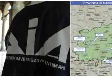 Relazione Semestrale della Dia, la mappa dei clan nel Sannio