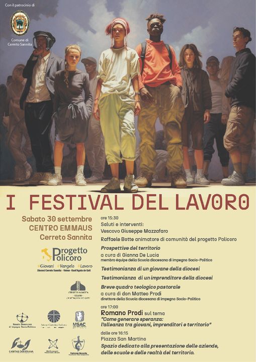‘Festival diocesano del lavoro’: Romano Prodi ospite della kermesse