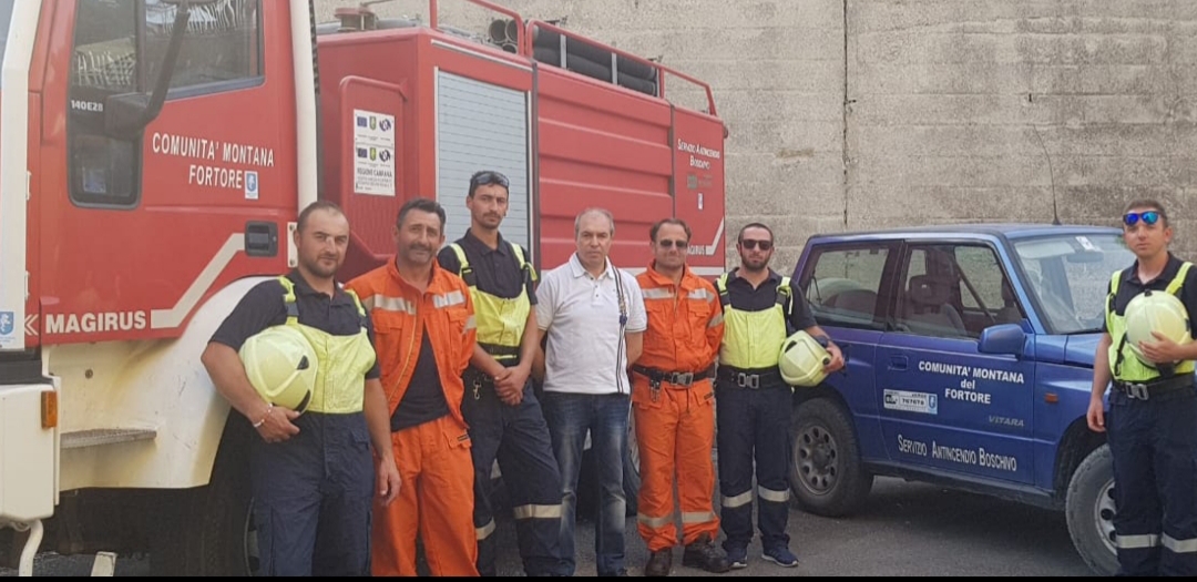 Comunità Montana del Fortore, si avvia alla conclusione il servizio AiB Comunità Montana del Fortore, si avvia alla conclusione il servizio AiB
