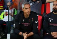 Salernitana, Paulo Sousa: “Panchina? Sono sereno, penso al mio lavoro”