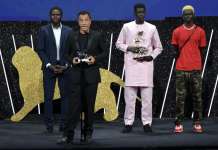 Ai David premiato “Io Capitano”, Mamadou ringrazia Caserta