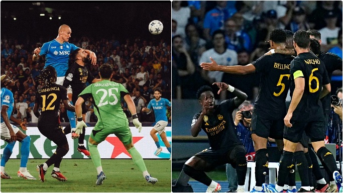 Gol e spettacolo al Maradona: il Real la spunta sul Napoli Gol e spettacolo al Maradona: il Real la spunta sul Napoli
