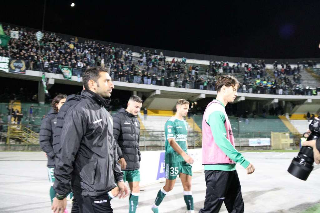 L'amarezza finale (Foto Giovanni Cataldo)