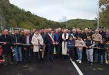 FOTO/ Inaugurazione della provinciale 151, Fusco: “Una giornata storica per Castelpoto”