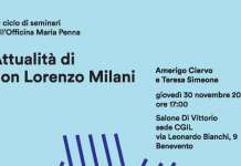 Il 30 novembre l’Officina Maria Penna celebra il centenario della nascita di don Lorenzo Milani