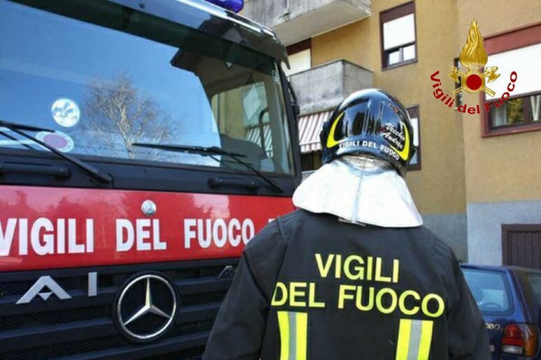 Incendio appartamento