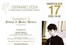 L’oboista Salvatore Ruggiero a Sanremo per la III edizione del Festival di Musica Barocca