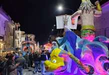 Palomonte: a febbraio in scena lo storico Carnevale con carri, sfilate in maschera, musica ed enogastronomia