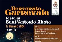 L’associazione ‘Pontis’ accende il falò di Sant’Antonio Abate e lancia il Carnevale 2024