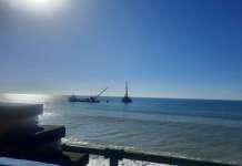 Ripascimento, la sabbia del Porto Marina d’Arechi a difesa della costa