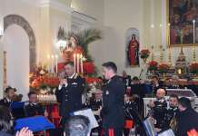Fanfara dei Carabinieri incanta nel ricordo di Paolo De Maio