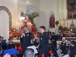 Fanfara dei Carabinieri incanta nel ricordo di Paolo De Maio