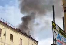 Incendio in via Irno, evacuate 10 persone dall’edificio