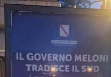 “Il Governo tradisce il Sud”: centro destra contro i manifesti di De Luca