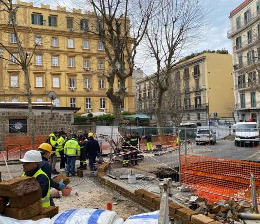 Voragine Vomero, pericolo ‘vuoti’. Appello per test georadar contro il rischio di altri crolli