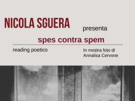 “Spes contra spem” di Nicola Sguera, venerdì la presentazione a Casa Naima