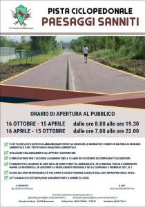 Riaprono le piste ciclopedonali “Paesaggi sanniti” e “Acquafredda” di Benevento