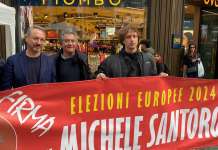 VIDEO/ Europee, lista Santoro a caccia di firme con Jorit