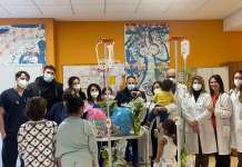 Compagnia “San Pio ODV” dai piccoli pazienti del Moscati