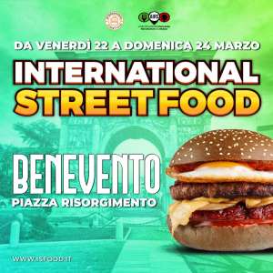 International Street Food, nel week end tappa in piazza Risorgimento a Benevento