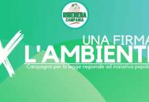 Rigenera Campania, raccolte in Campania 12.000 firme in soli quattro mesi