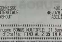 FOTO/ Scommesse, ‘bolletta’ vincente a Benevento: con 4 partite vince 46mila euro