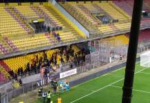 Tifosi peloritani a caccia del contatto a fine partita: scambi di ‘cortesie’ coi sanniti