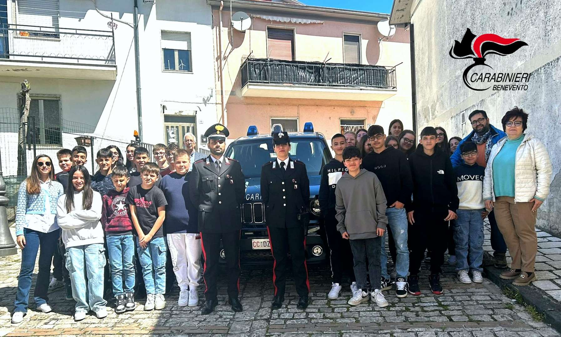 Foiano di Val Fortore, carabinieri a scuola per parlare di legalità