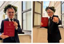 Laurea con lode e menzione accademica per l’artista Piero Del Prete