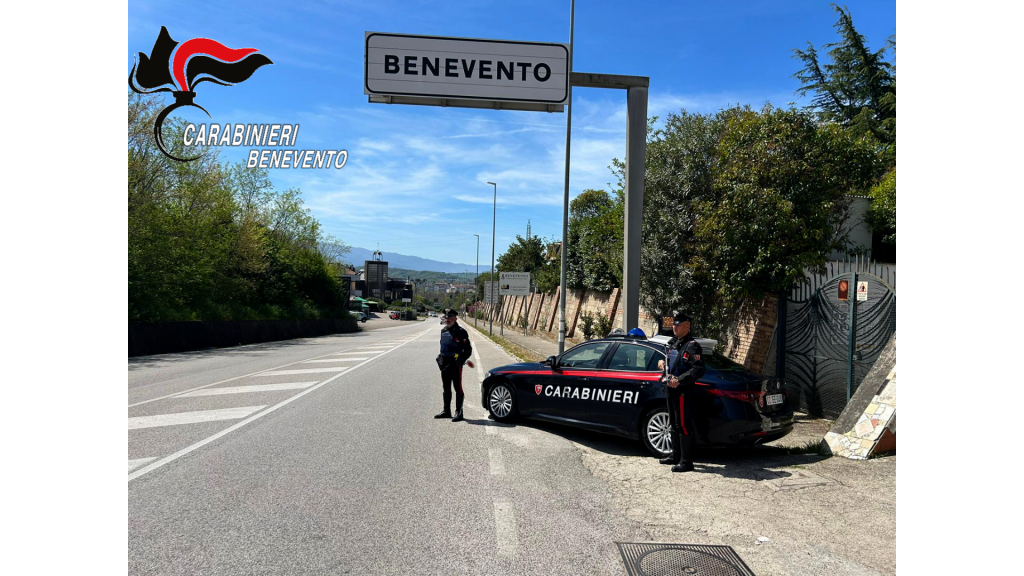 Rapine in centro e nel parcheggio de ‘I Sanniti’, spaccio di droga: 4 arresti a Benevento