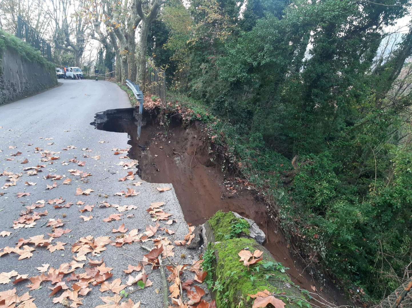 Cava de’ Tirreni: ancora disagi sulla strada Provinciale SP 129/A