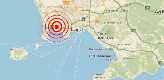Scossa di terremoto 3.0 nella zona dei Campi Flegrei
