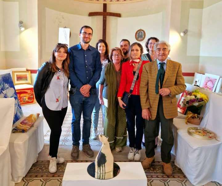 Archeoclub d’Italia Apicium, successo per la mostra d’arte di Ines De Leucio