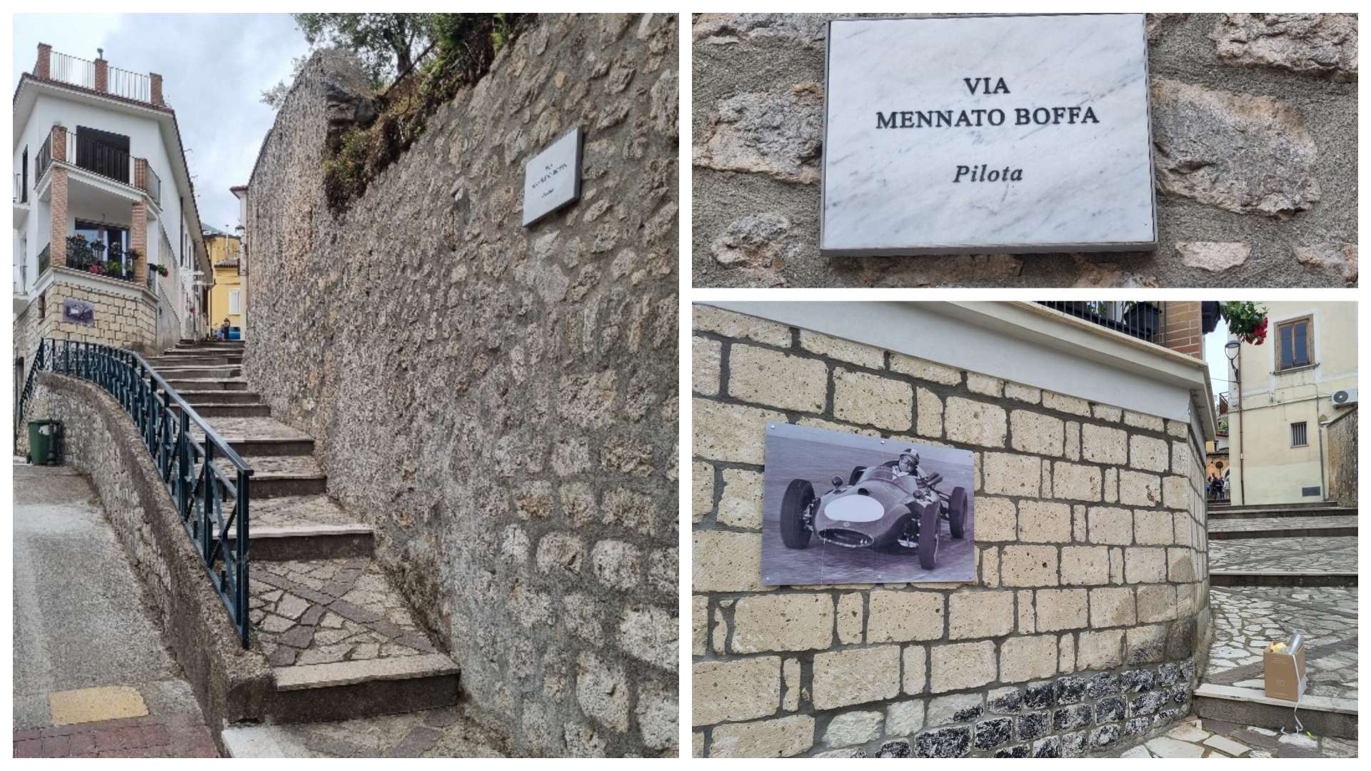 FOTO/ Vitulano, nuova strada intitolata a Mennato Boffa