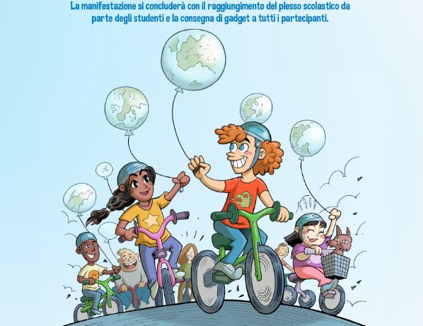 ‘Bimbimbici’, a Solopaca piccoli ciclisti per promuovere la mobilità sostenibile