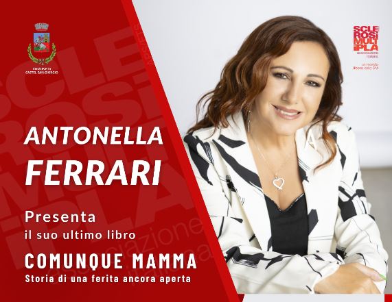 Antonella Ferrari a Castel San Giorgio per presentare ‘Comunque mamma’
