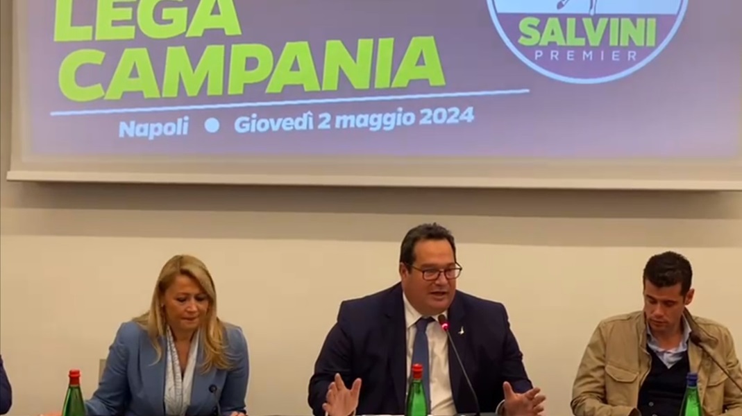 VIDEO/ Europee, la Lega presenta i candidati campani: “Vannacci determinante”