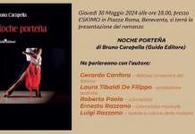 Storie di politica e criminalità, domani si presenta ‘Noche Portena’ di Bruno Carapella