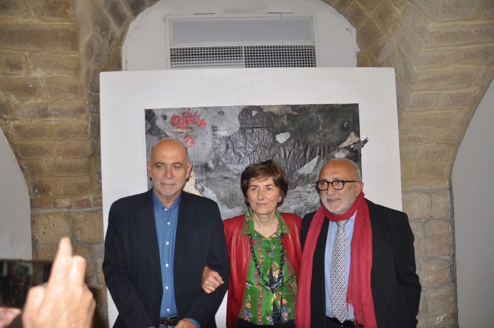 FOTO/ Inaugurata al Museo Arcos la mostra di Angela Rapio