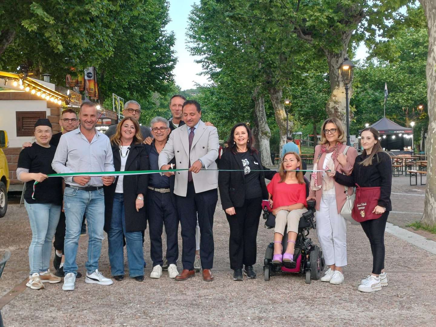 FOTO/ Telese Terme, inaugurata  la 46esima tappa dell’International Street Food