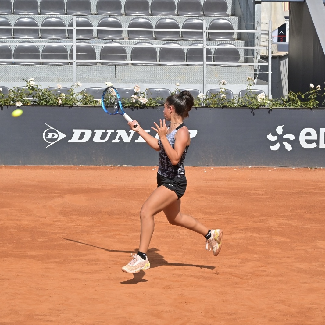 FOTO/ Tennis, Ylenia Zocco (Ct San Giorgio del Sannio) vince gli Internazionali d’Italia U16 di doppio al Foro Italico
