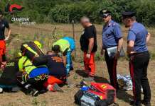Travolto dalla motozappa nella proprietà di famiglia: è grave