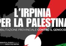 Palestina, l’Irpinia torna a scendere in piazza con gli studenti