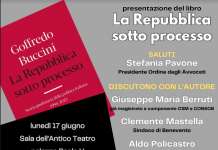 Goffredo Buccini a Benevento per presentare il suo ultimo libro