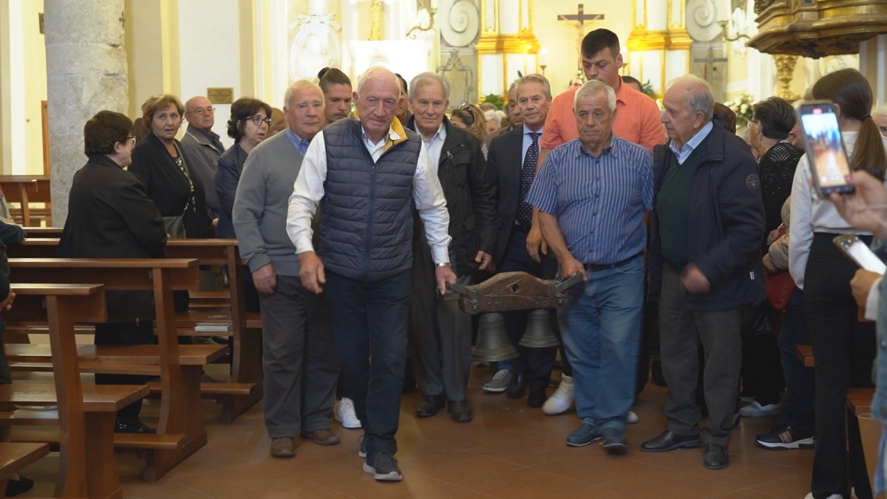 VIDEO/ Guardia Sanframondi, l’uscita dei campanelli: si respira già aria di Riti Settennali